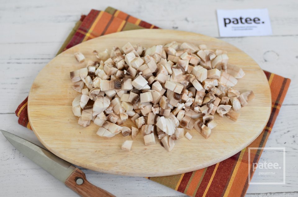 Жульен с курицей и грибами - Шаг 4