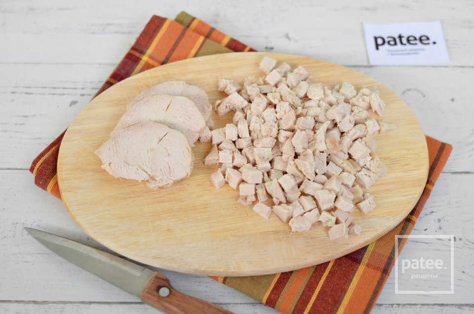 Жульен с курицей и грибами - Шаг 6