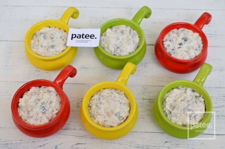 Жульен с курицей и грибами - Шаг 16