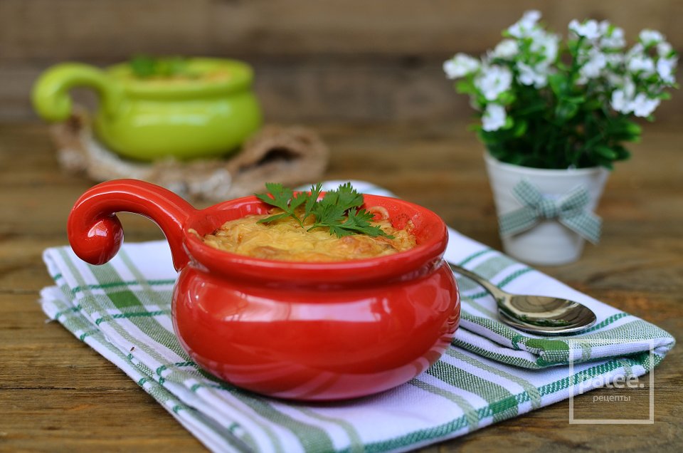 Жульен с курицей и грибами - Шаг 19