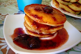 Оладушки на кефире