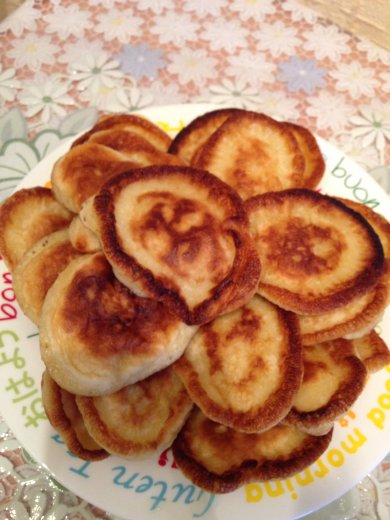 Оладушки на кефире - Шаг 5