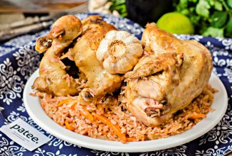 Плов с цыплятами