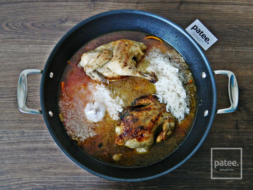 Плов с цыплятами - Шаг 13