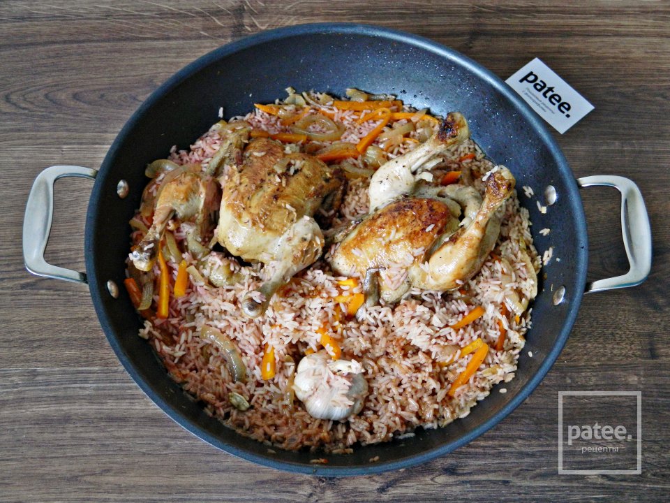 Плов с цыплятами - Шаг 14