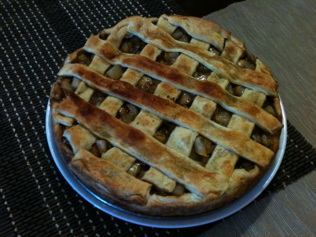 тарт с грушами