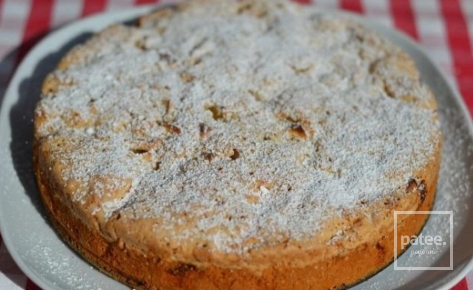 Шарлотка с яблоками. - Шаг 8