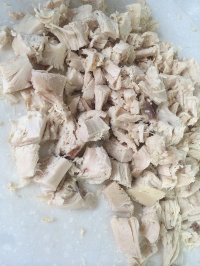 Летний салат с курицей. - Шаг 1