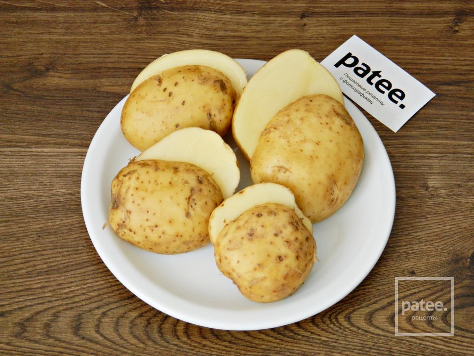 Запеченный картофель с красной икрой - Шаг 2