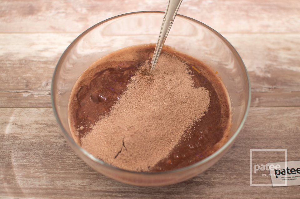 Брауни с вишней - Шаг 13