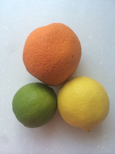 Освежающая цитрусовая вода. - Шаг 1