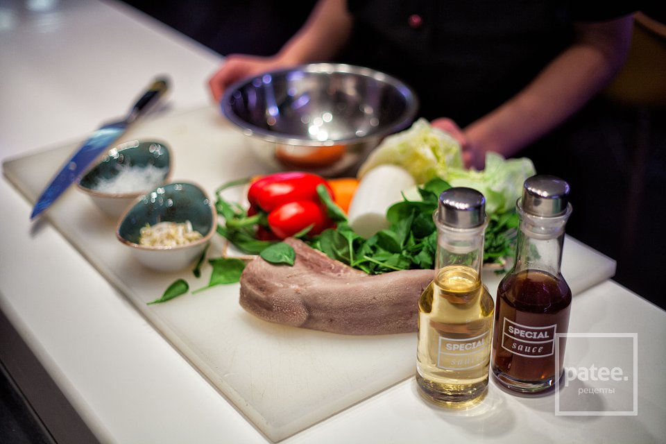 Салат азиатский с языком - Шаг 1