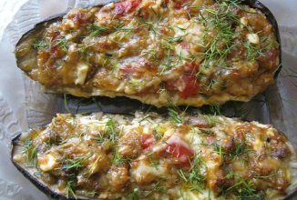 Баклажаны фаршированные по-каталонски
