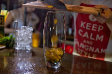 Вода сасси с апельсином - приготовление