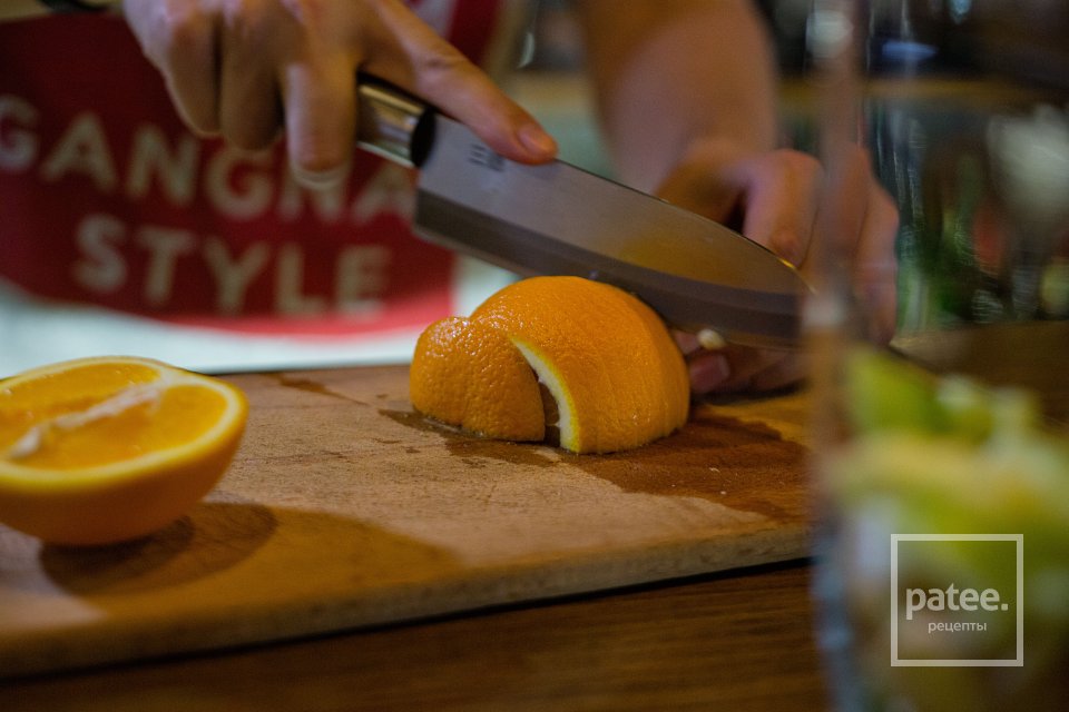 Вода сасси с апельсином - Шаг 6