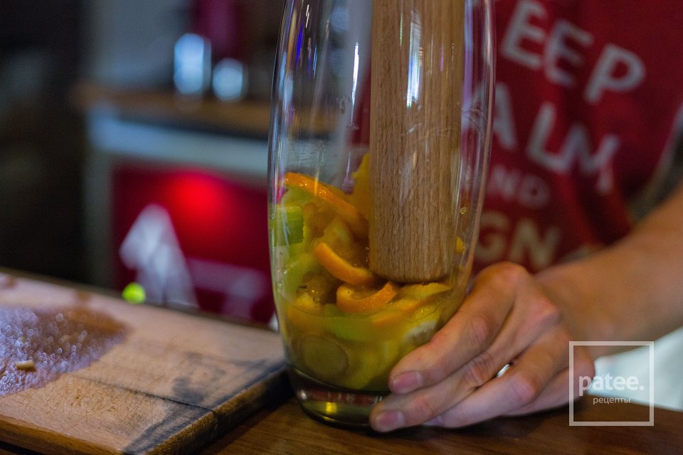 Вода сасси с апельсином - Шаг 7