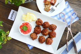 Мясные шарики в острой панировке