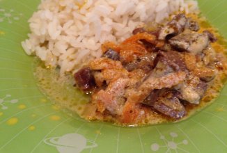 Сердце в сметане