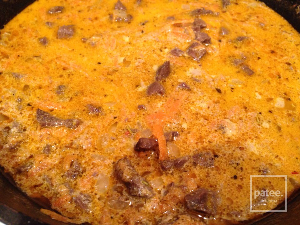 Сердце в сметане - Шаг 4