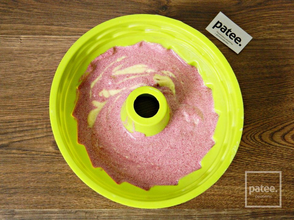 Мраморный ягодный кекс - Шаг 11