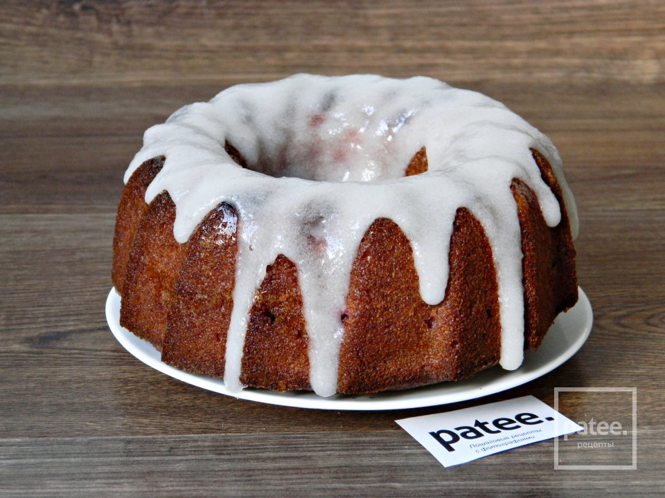 Мраморный ягодный кекс - Шаг 15