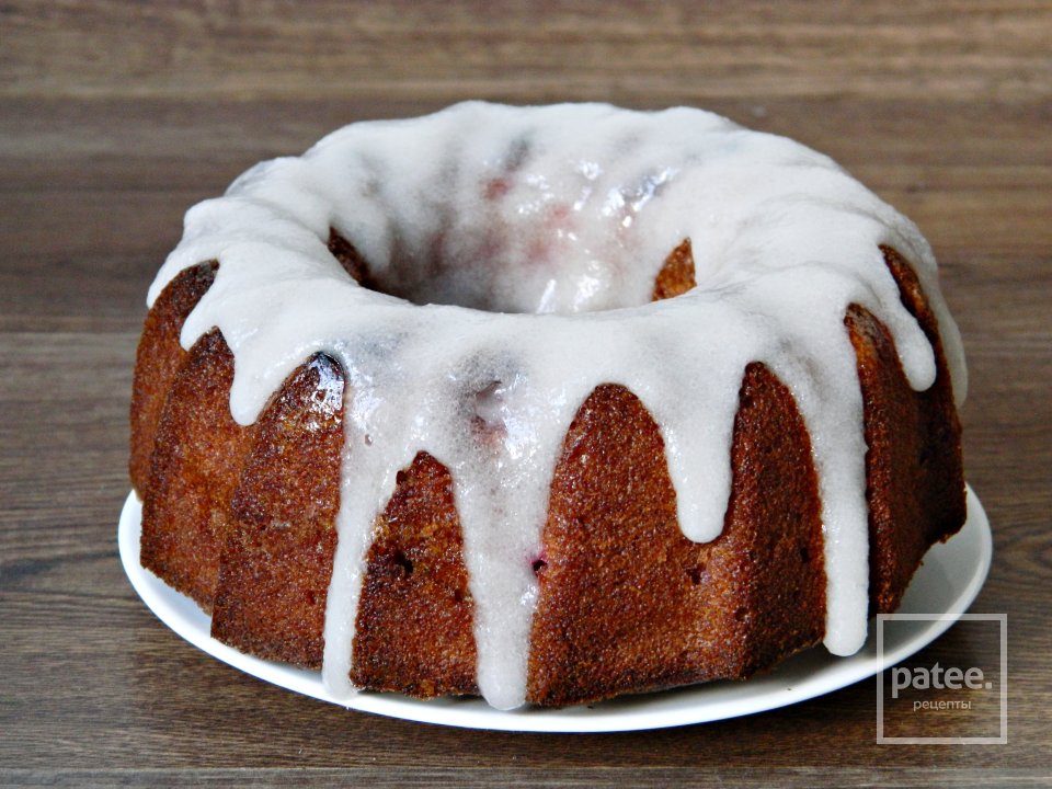 Мраморный ягодный кекс - Шаг 16