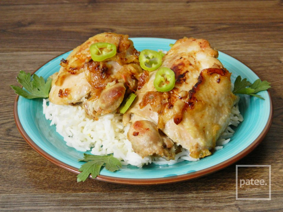 Курица с имбирем и чесноком - Шаг 17