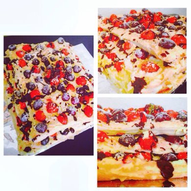 Ягодный мильфей - Шаг 6