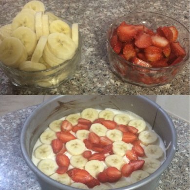 Торт с нежной творожной начинкой и шоколадом - Шаг 7