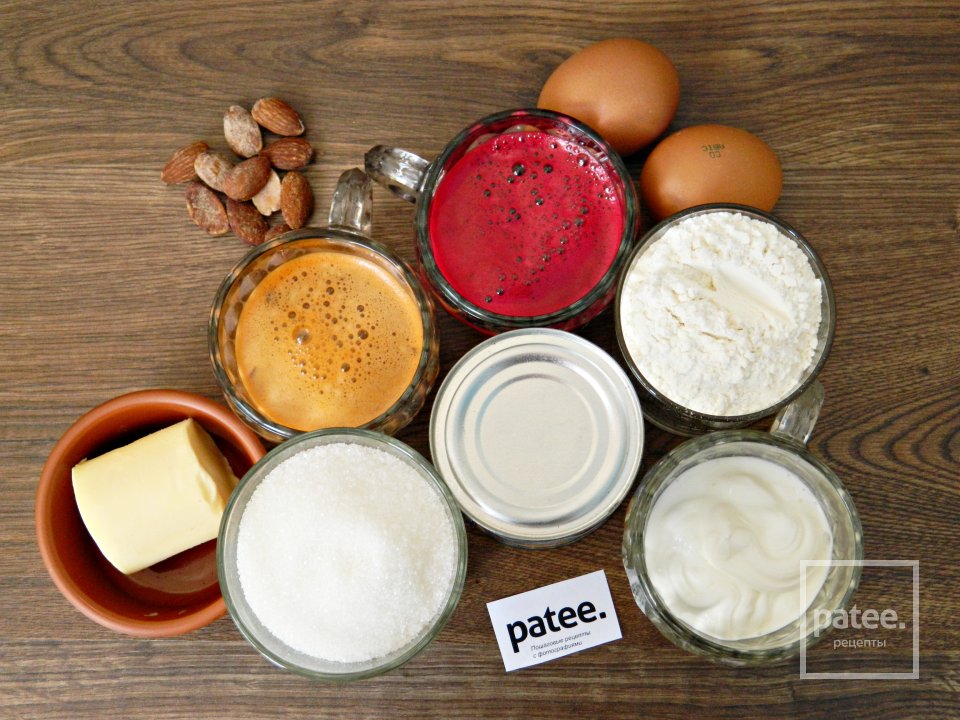 Пирожные персики - Шаг 1