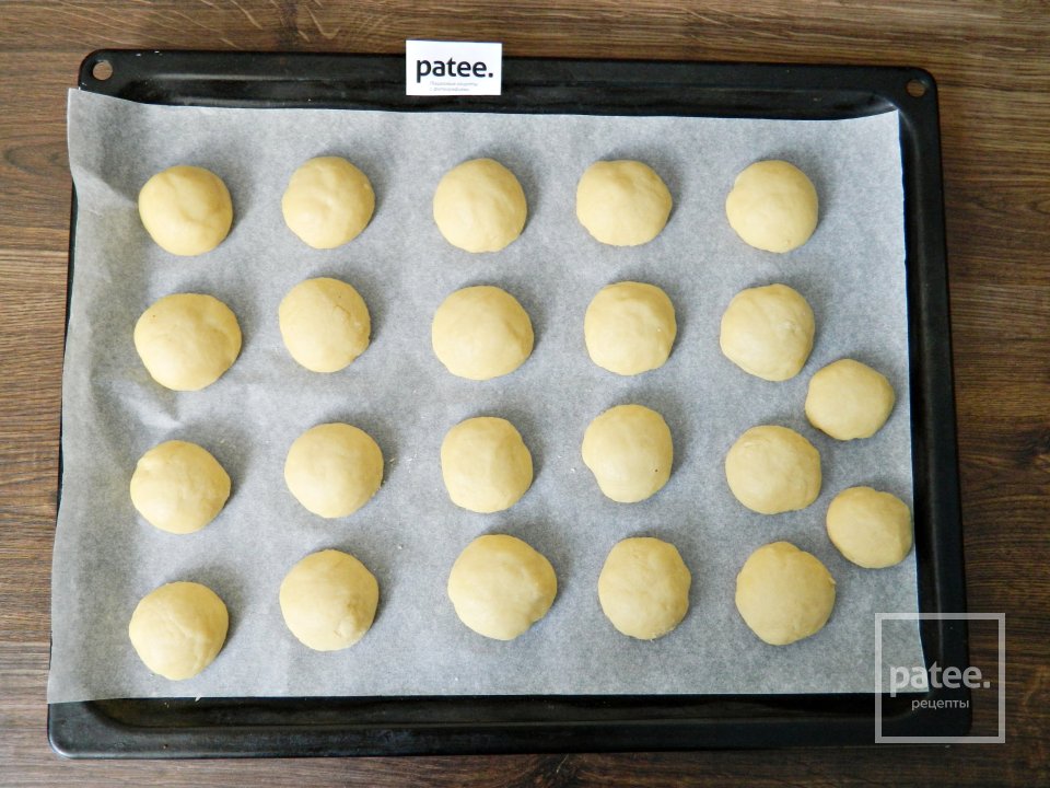 Пирожные персики - Шаг 8