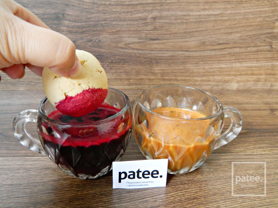 Пирожные персики - Шаг 14