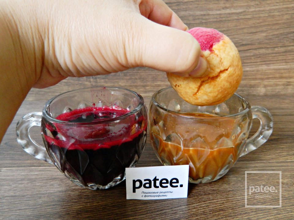 Пирожные персики - Шаг 15