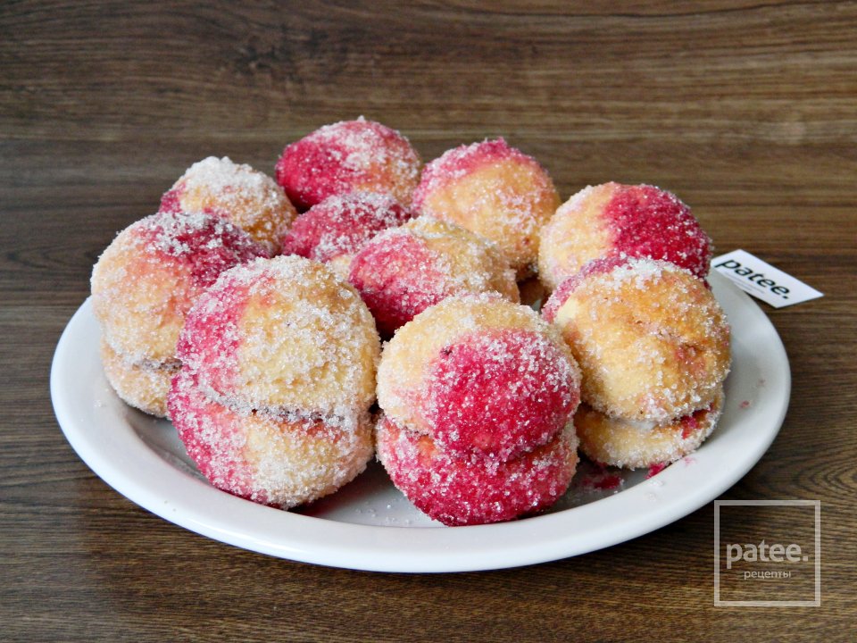 Пирожные персики - Шаг 17