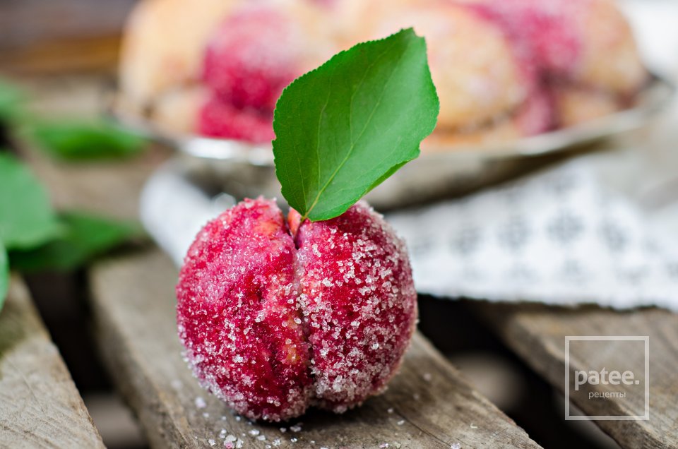 Пирожные персики - Шаг 20