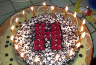 Классический торт с ягодами🍓