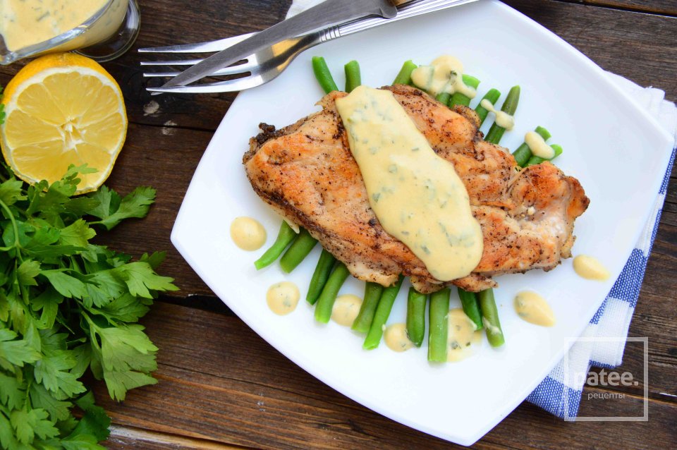 Курица в горчичном соусе со спаржей - Шаг 11