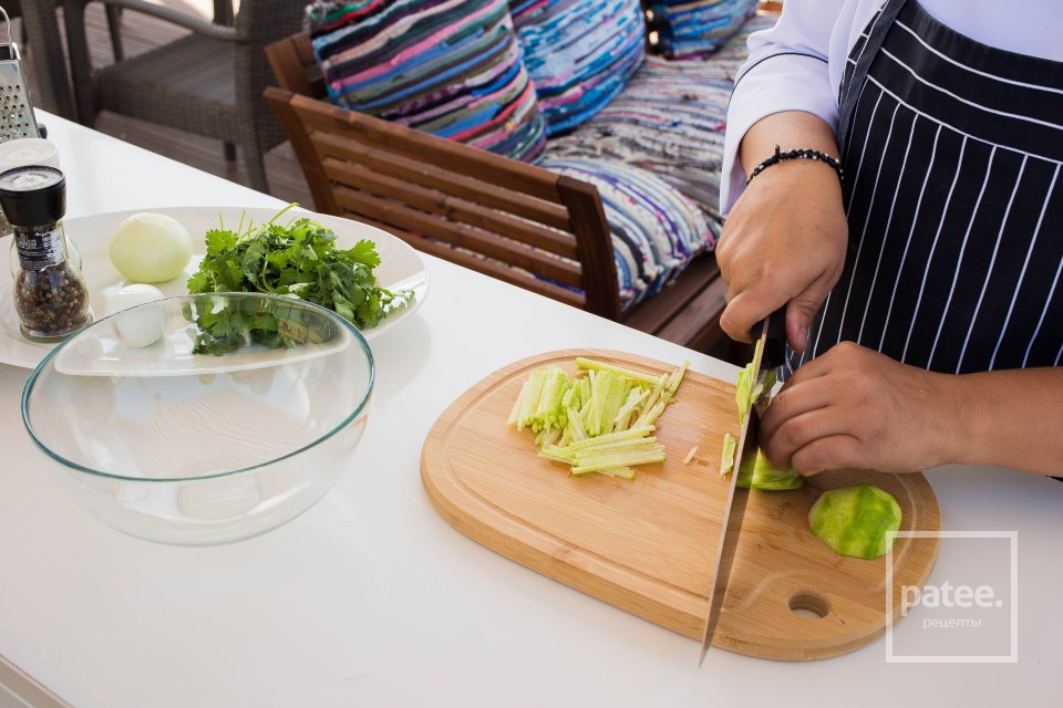 Салат Ташкент - Шаг 2