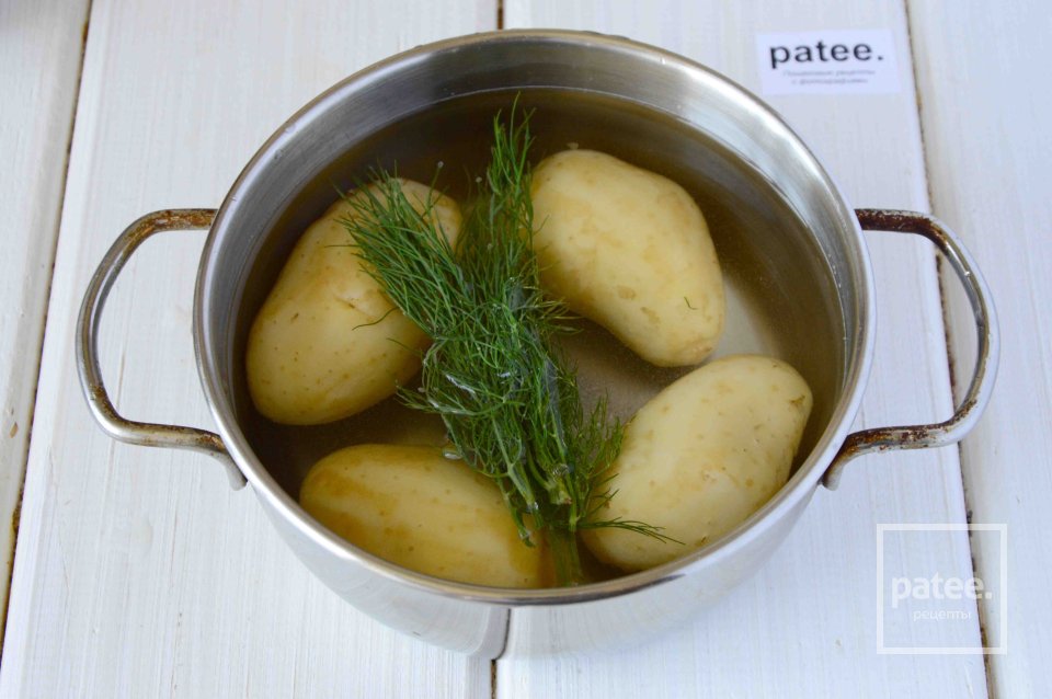 Картофельные шарики с креветками - Шаг 2