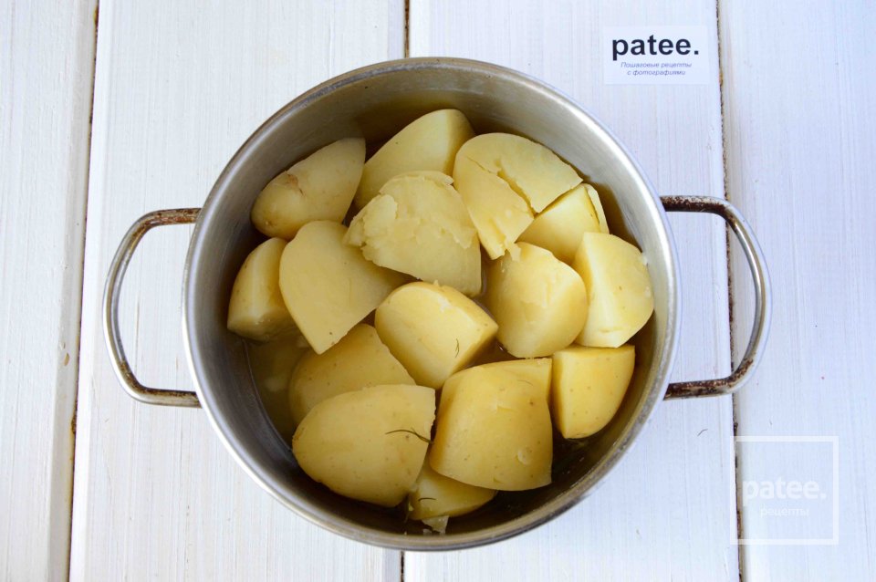 Картофельные шарики с креветками - Шаг 3