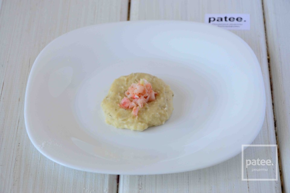 Картофельные шарики с креветками - Шаг 8