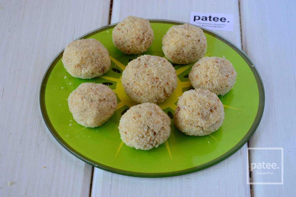 Картофельные шарики с креветками - Шаг 9
