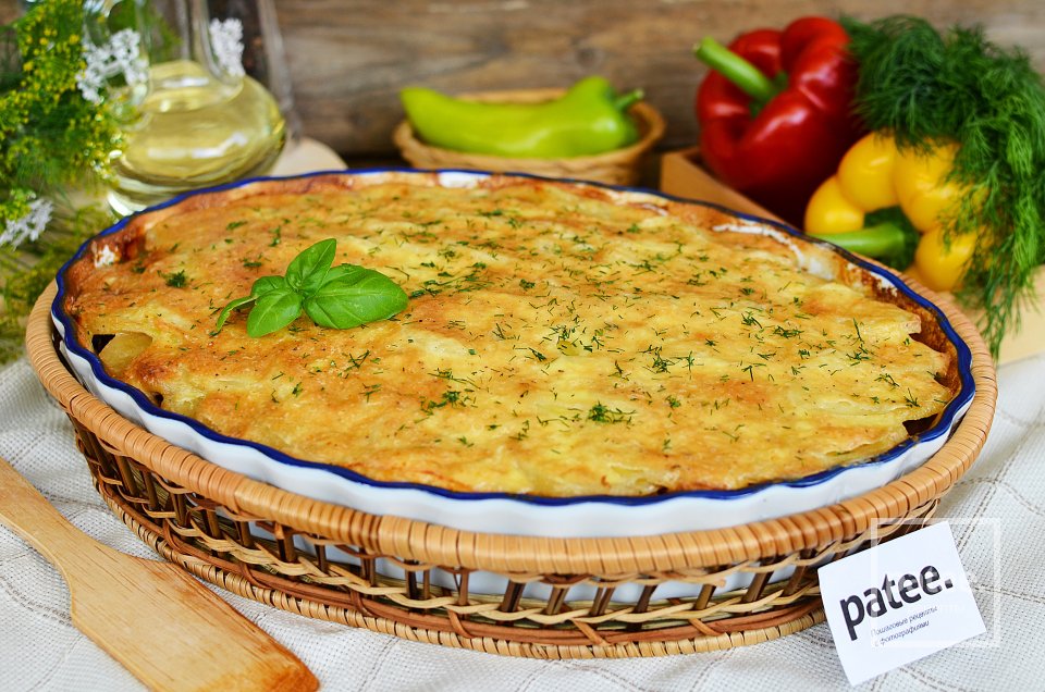 Запеканка с курицей и грибами под сырной корочкой - Шаг 19