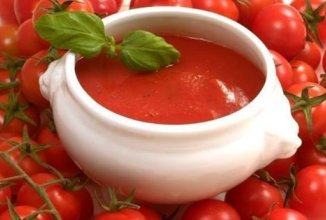 Летний томатный суп