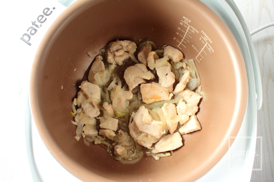 Макароны с курицей в мультиварке - Шаг 6