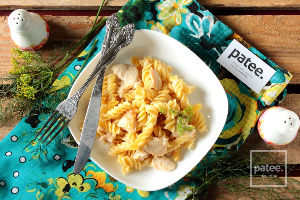 Макароны с курицей в мультиварке - Шаг 11