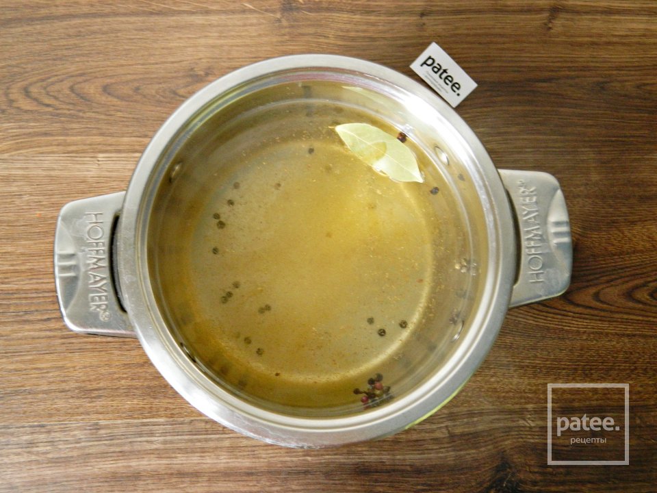 Овощной суп с пастой - Шаг 2