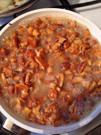 Картошка с лисичками - Шаг 3