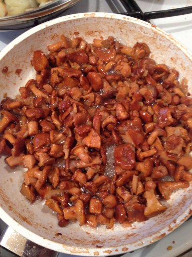 Картошка с лисичками - Шаг 4