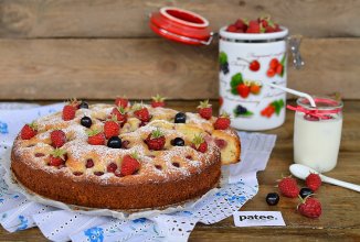 Малиновый пирог